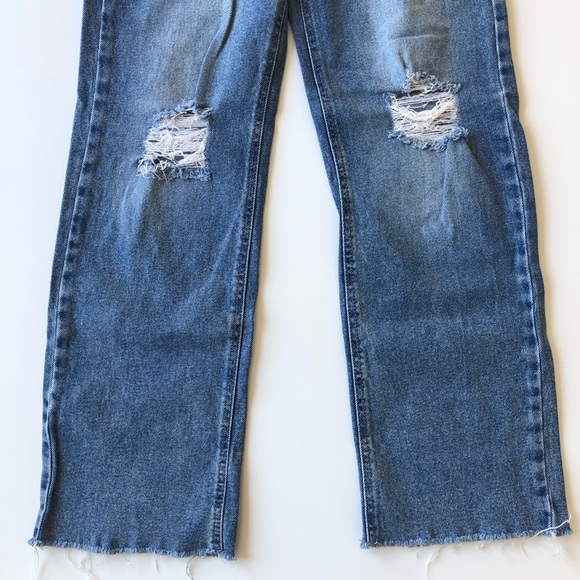 Art Class Teen Girl Denim Distressed Jeans High Rise Stretch Sz 14 - Picture 2 of 8